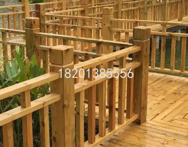 地板 木栈道 护栏 (3)